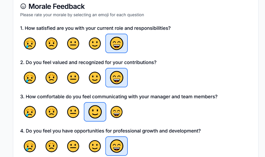 Morale & Engagement Insights